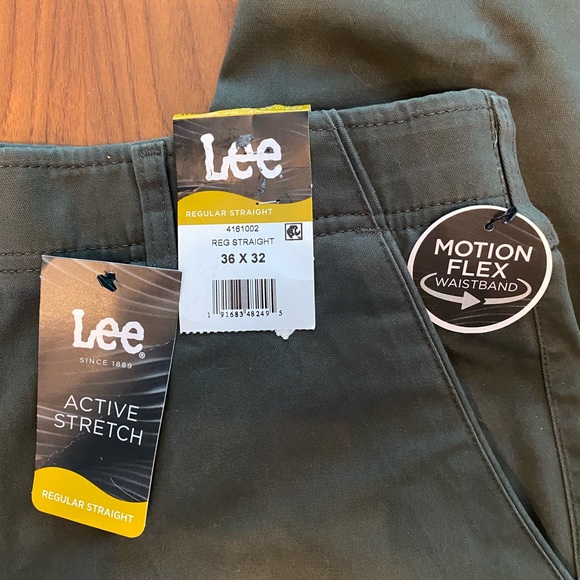 LEE Gray Regular Straight pants - Picture 3 of 9